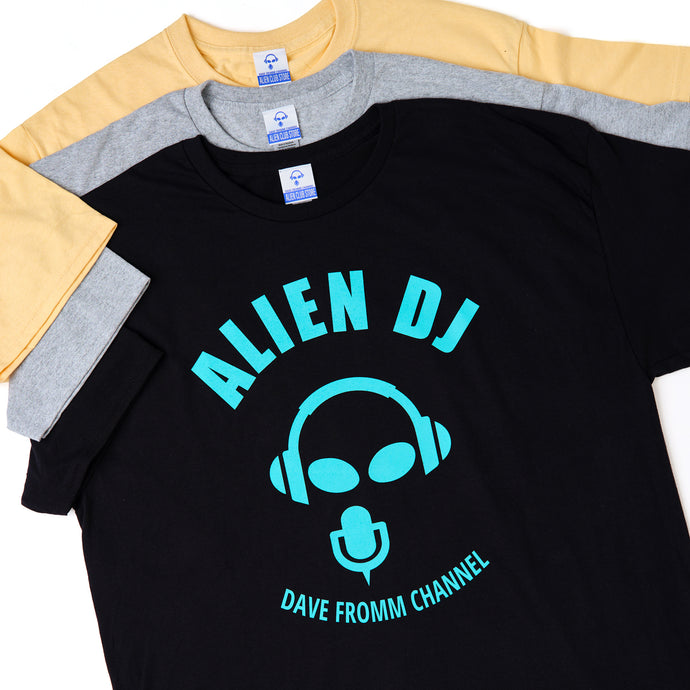 待望のALIEN DJロゴのTシャツをリリース！